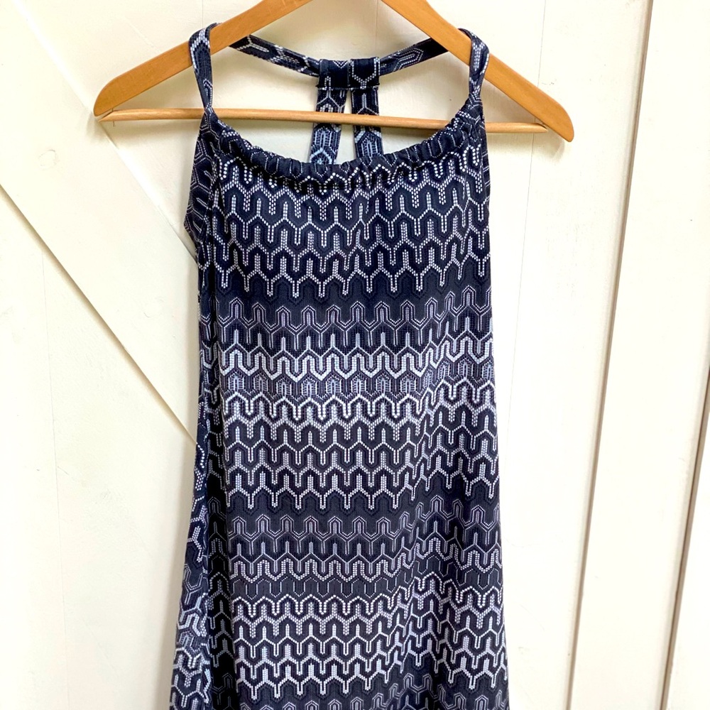 Prana athletic dress size small with a black and white design.